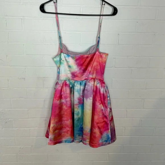 NWT Club Exx Dollskill Rainbow Dress with Matching Gloves - Picture 4 of 6